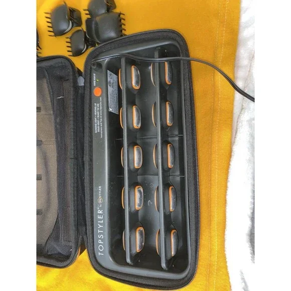 TopStyler by InStyler Heated Ceramic Styling Shells Hair Curlers Clam Pods Set - Picture 8 of 8